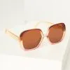 AJ Morgan Eyewear (B2B Wholesale) Brown & Pink Square Frame Sunglasses