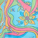 Smak Parlour Plus Size Psychedelic Floral River Fit & Flare Dress - Image 6