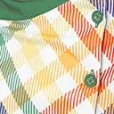 Smak Parlour Green & Rainbow Gingham Mini Shirt Dress - Image 6