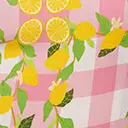 Miss Lulo, Inc. Plus Size Pink Gingham & Lemons Bella Swing Dress - Image 6