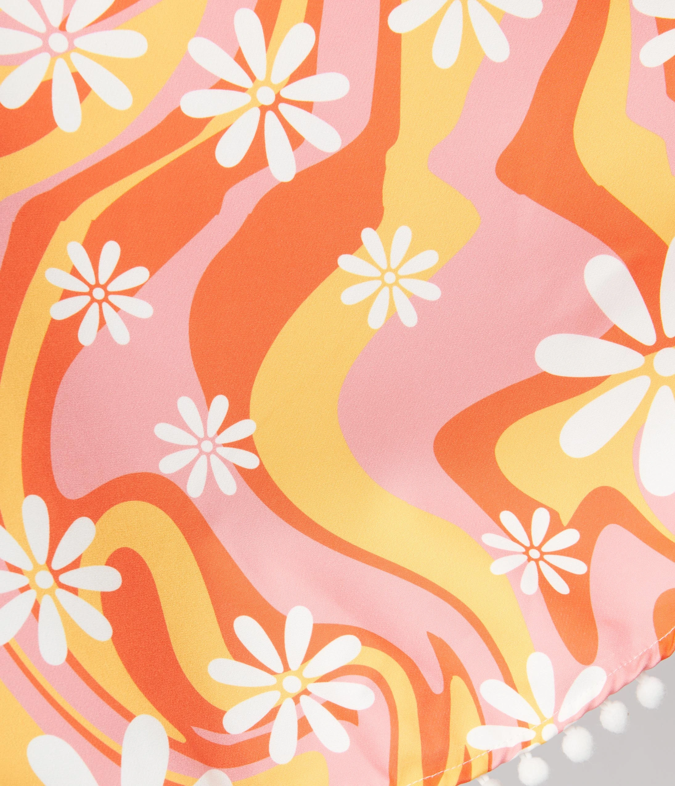 Smak Parlour Yellow Psychedelic Sweetheart Swing Dress - Image 3