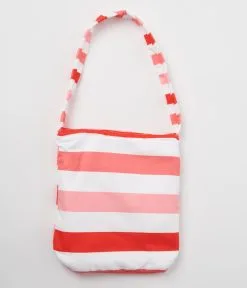 Joia Think Pink Striped 2 In 1 Towel Tote Bag