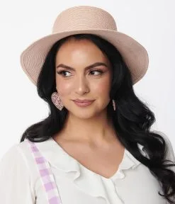 Joia Blush Pink Sun Hat
