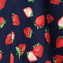 Magnolia Place Navy Strawberry Barbara Swing Dress - Image 6