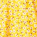 SHEEN Clothing Ltd Yellow Floral Swing Dress - Image 6