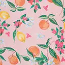 SHEEN Clothing Ltd Pink Lemon & Orange Blossom Swing Dress - Image 6