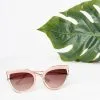 AJ Morgan Eyewear (B2B Wholesale) Nude & Clear Very Special Cat Eye Sunglasses