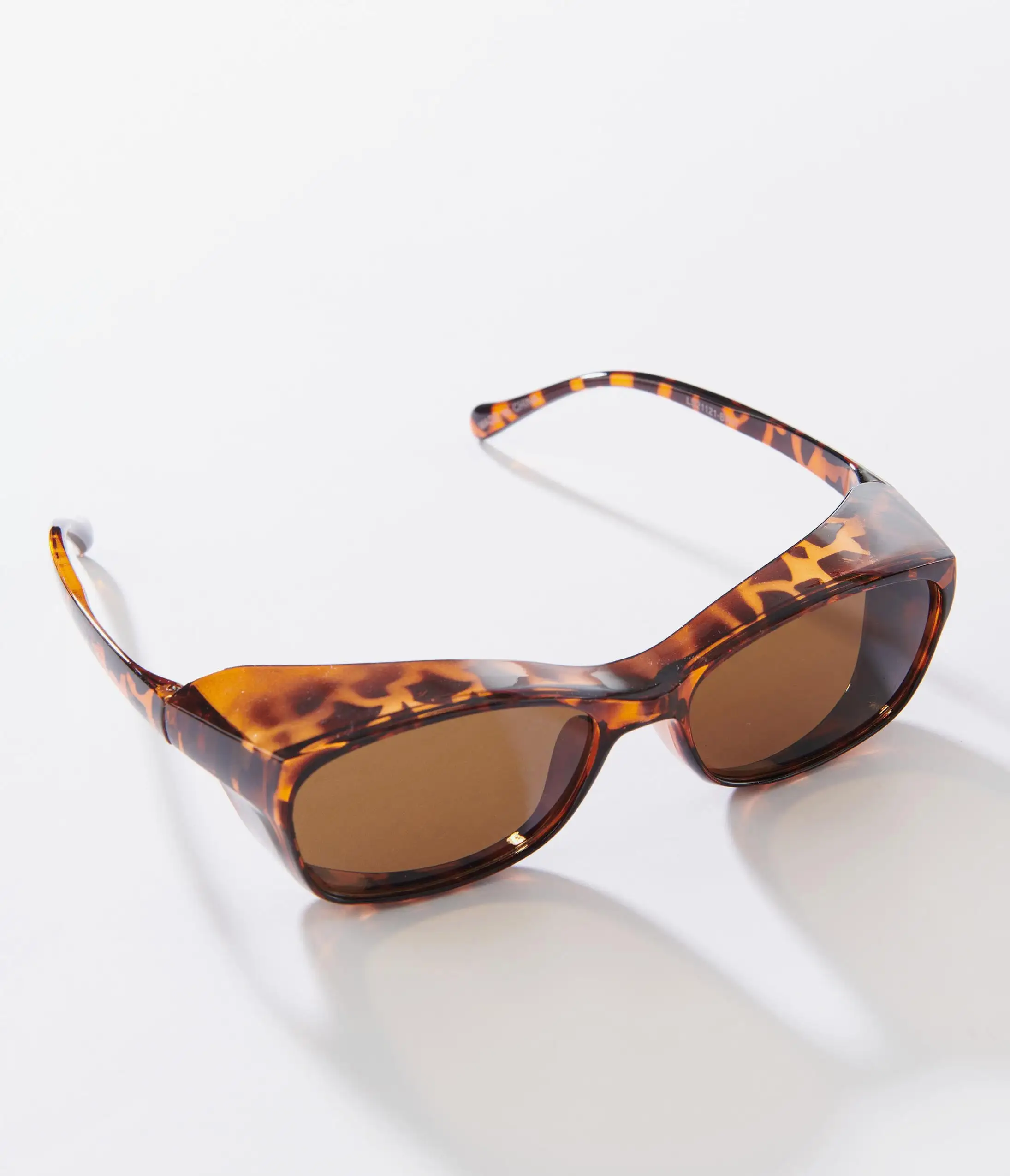 Lucent Product Inc. Tortoise Thick Rectangular Sunglasses