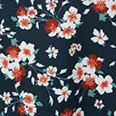 LADY VINTAGE WHOLESALE Navy Ditsy Flower Isabella Swing Dress - Image 6