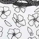 Chic Star White & Black Floral Belted Swing Dress - Image 6