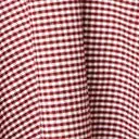 SHEEN Clothing Ltd Vintage Style Rust Red Gingham Bianca Swing Dress - Image 6