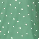 Silver Stop Inc. (Voodoo Vixen) Voodoo Vixen Green & Ivory Dot Midi Dress - Image 6